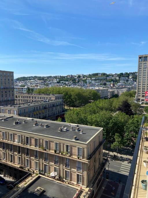 Appartement Perret Vue Sur Mer El Havre Exterior foto